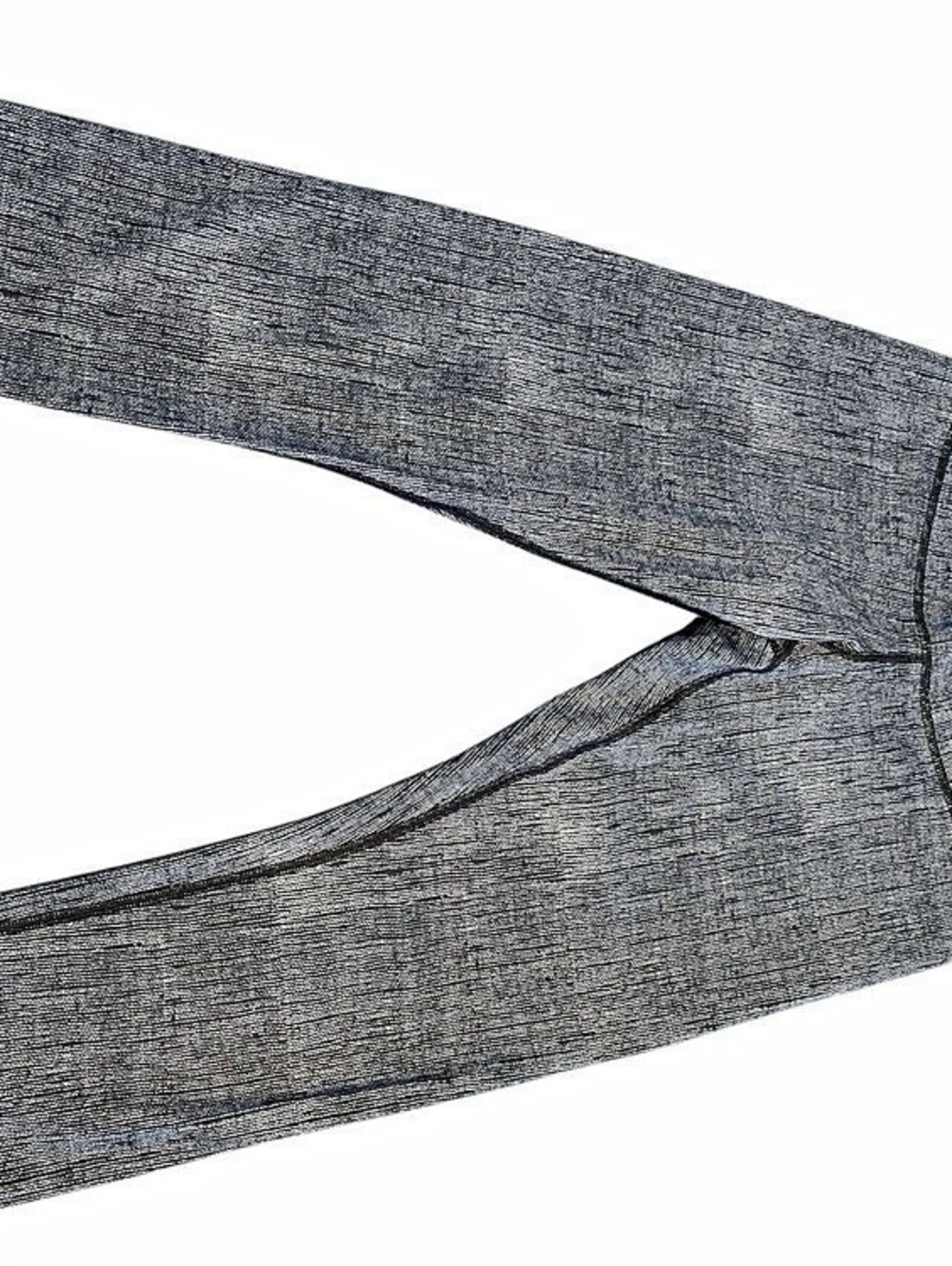 Lululemon Gray Print Luxtreme Crop Athletic Leggings Size 6 21 Inch Inseam